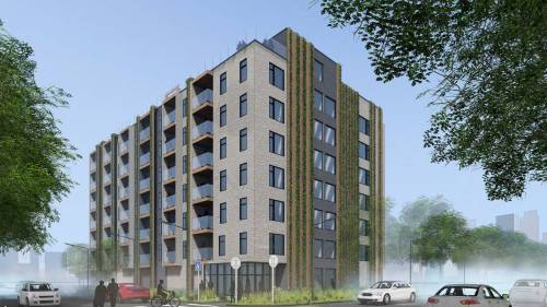 Verne Reimer Architecture - rendering for proposed development at 36 Roslyn Road