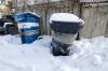 MIKE DEAL / FREE PRESS
                                Trash can trashed? Recycling bin been better? Well, you&rsquo;re not alone. The City of Winnipeg says it has a major backlog of about 2,100 homes that need replacements for damaged garbage and/or recycling carts and is estimating the wait for new ones could be as long as five weeks.