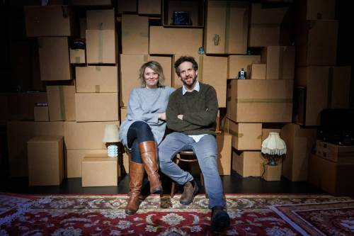 MIKE DEAL / FREE PRESS
                                Matt Baram and Naomi Snieckus have been improv performers for most of their lives.