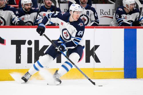 NICK WASS / THE ASSOCIATED PRESS FILES
                                Winnipeg Jets defenceman Logan Stanley is having a career-high season with the club, but there is speculation he is worth US$5 million &mdash; a significant increase from the $US1.5 million he&rsquo;s making with the Jets this season.
