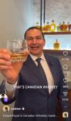 In a video published last week, Premier Wab Kinew attempted to publicly appeal to Ontario Premier Doug Ford to reconsider pulling Crown Royal whisky from the shelves in that province next month. (Instagram)