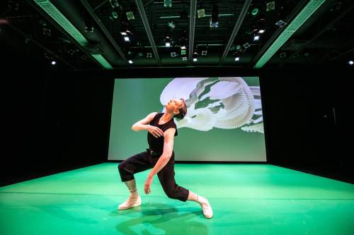 photos by MIKAELA MACKENZIE / FREE PRESS
                                Freya Olafson first performed MÆ – Motion Aftereffect in Winnipeg six years ago.