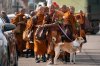 Buddhist monks who are participating in the, 
