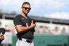 FILE - Chicago White Sox manager Will Venable stands before a baseball game against the Washington Nationals, Sept. 28, 2025, in Washington. (AP Photo/Nick Wass, File)