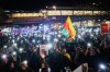 Protesters participate in a demonstration in support of the nationwide mass protests in Iran against the government, in Berlin, Germany, Wednesday, Jan. 14, 2026. (AP Photo/Ebrahim Noroozi)