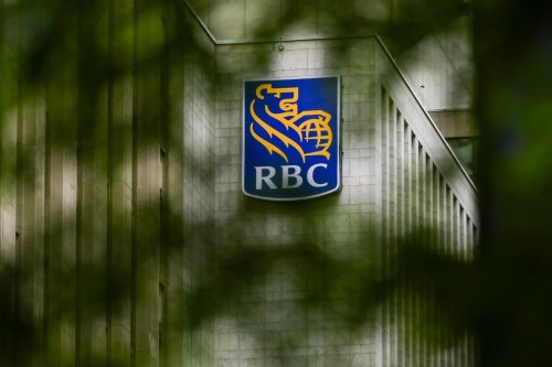 Royal Bank of Canada signage is pictured in the financial district in Toronto on September 8, 2023. THE CANADIAN PRESS/Andrew Lahodynskyj