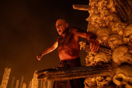 This image released by Sony Pictures shows Ralph Fiennes in a scene from 