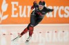Valerie Maltais of Canada competes during the women's 3000 metres at the World Cup speedskating event in Inzell Germany, Saturday, Jan. 24, 2026. (AP Photo/Matthias Schrader)