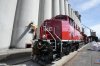A CPKC locomotive is seen on a train at the Canadian Pacific and Kansas City train yard in Mexico City, Friday Sept. 19, 2025. THE CANADIAN PRESS/Adrian Wyld