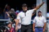 FILE - International team captain Trevor Immelman waves toward the gallery before a foursomes match at the Presidents Cup golf tournament at the Quail Hollow Club, Sept. 22, 2022, in Charlotte, N.C. (AP Photo/Julio Cortez, File)