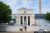 FILE - The Federal Reserve Board Building is seen as it undergoes renovations, June 10, 2025, in Washington, DC. (Pablo Martinez Monsivais, File)