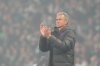 PSG's head coach Luis Enrique applauds during the Champions League opening phase soccer match between Sporting CP and Paris Saint-Germain, in Lisbon, Tuesday, Jan. 20, 2026. (AP Photo/Armando Franca)