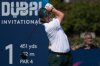 Nacho Elvira of Spain hits off the first tee during the final round of Dubai Invitational golf tournament in Dubai, United Arab Emirates, Sunday, Jan. 18, 2026. (AP Photo/Altaf Qadri)