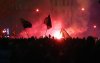 St. Pauli fans ahead of the Bundesliga soccer match between St. Pauli and Hamburger in Hamburg, Germany, Friday Jan. 23, 2026. (Christian Charisius/dpa via AP)
