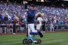 FILE - Seattle Mariners relief pitcher Trent Thornton greets fans before Game 2 of baseball's American League Division Series against the Detroit Tigers, Oct. 5, 2025, in Seattle. (AP Photo/Lindsey Wasson, File)