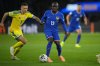 FILE - France's N'golo Kante fights for the ball against Ukraine's Yehor Nazaryna during a World Cup 2026 group D qualifying soccer match between France and Ukraine in Paris, Thursday, Nov. 13, 2025. (AP Photo/Christophe Ena, file)