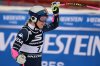 United States' Lindsey Vonn celebrates at the finish area of an alpine ski, women's World Cup Super G, in Tarvisio, Italy, Sunday, Jan. 18, 2026. (AP Photo/Marco Trovati)