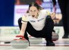Manitoba's Kaitlyn Lawes rolled to a 9-4 victory over Yukon's Bayly Scoffin on Tuesday afternoon to secure a playoff spot at the Scotties Tournament of Hearts. Team Manitoba skip Kaitlyn Lawes calls a sweep during Scotties Tournament of Hearts curling action in Mississauga, Ont. on Sunday January 25. THE CANADIAN PRESS/Frank Gunn