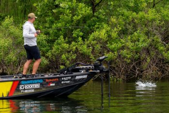Jeff Gustafson, of Kenora, Ont., shown in this handout photo, is keen to start the '26 Elite Series season, which begins next Thursday at Alabama's Lake Guntersville. THE CANADIAN PRESS/Handout-Bass Anglers Sportsman Society-Logan Crumley (Mandatory Credit)