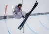 Canada's Cassie Sharpe competes during the women's World Cup freeski halfpipe event in Calgary, on Saturday, Jan. 3, 2026. THE CANADIAN PRESS/Jeff McIntosh