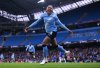 Manchester City's Kerolin celebrates scoring during the Women's Super League match between Manchester City and Chelsea, in Manchester, England, Sunday Feb. 1, 2026. (Gary Oakley/PA via AP)