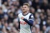 FILE - Tottenham's Timo Werner runs into position during the English Premier League soccer match between Tottenham Hotspur and West Ham United, at the Tottenham Hotspur Stadium in London, Oct 19, 2024. (AP Photo/Dave Shopland, File)