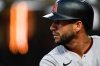 FILE - Arizona Diamondbacks' David Peralta looks on during a baseball game against the Cincinnati Reds June 7, 2022, in Cincinnati. (AP Photo/Jeff Dean, File)