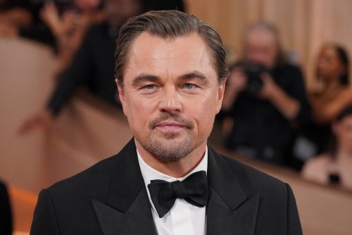 Leonardo DiCaprio arrives at the 83rd Golden Globes on Sunday, Jan. 11, 2026, at the Beverly Hilton in Beverly Hills, Calif. (Photo by Jordan Strauss/Invision/AP)