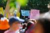 MIKE DEAL / FREE PRESS FILES
                                A rally at City Hall in 2024 successfully protested a proposed 62 per cent cut to the Community Grants fund. The city is again tightening purse strings, awarding $2.5 million in funding against $15 million in requests.