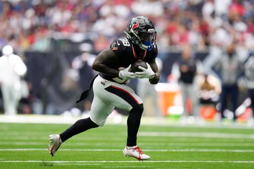 Eric Gay / The Associated Press Files
                                The Winnipeg Blue Bombers signed Running back J.J. Taylor who played six seasons in the NFL including with Houston Texans.