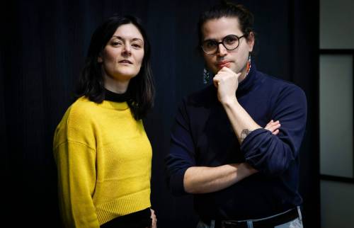 JOHN WOODS / FREE PRESS
                                Kiyanaan Festival producers Charlene Van Buekenhout (left) and Philip Geller.