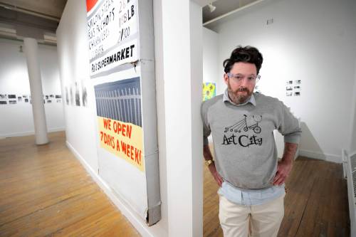 RUTH BONNEVILLE / FREE PRESS FILES
                                Eddie Ayoub is the artistic director of Art City.