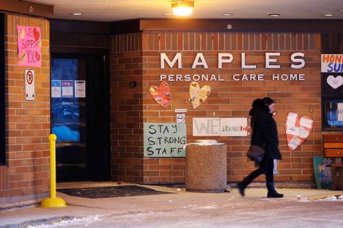 JOHN WOODS / FREE PRESS FILES
                                A class-action lawsuit is proceeding against the owners of Maples Personal Care Home and the Winnipeg Regional Health Authority.