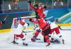 Darryl Dyck / THE CANADIAN PRESS
                                Canada&rsquo;s Julia Gosling (88) celebrates her goal against Czechia on Monday. Gosling netted two of Canada&rsquo;s five goals in the game.