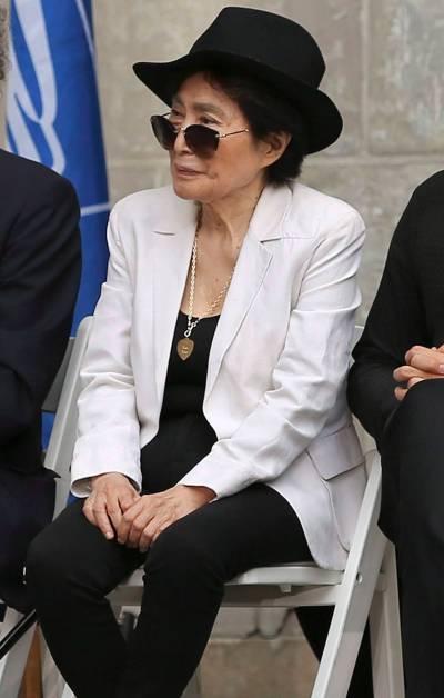 Stephen Groves / The Associated Press Files
                                Musician-artist Yoko Ono turns 93 today.