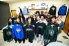 MIKAELA MACKENZIE / FREE PRESS
                                Students with the Elmwood Supply Company store/products at Elmwood High School on Tuesday, Feb. 3, 2026. Elmwood Supply Company is a student-led clothing and keepsake brand designed to help fight negative stereotypes about the Elmwood neighbourhood. For Eva story. Free Press 2026
