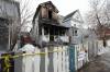 Ruth Bonneville / Free Press
                                Nineteen people were in the house when the fire at 365 Agnes St. broke out at approximately 9:30 a.m. Saturday.