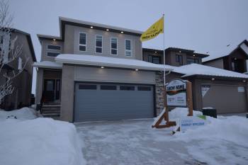 Todd Lewys / Free Press
                                The Lucinda &mdash; a versatile, two-storey design by Hilton Homes &mdash; checks all the boxes for large families.