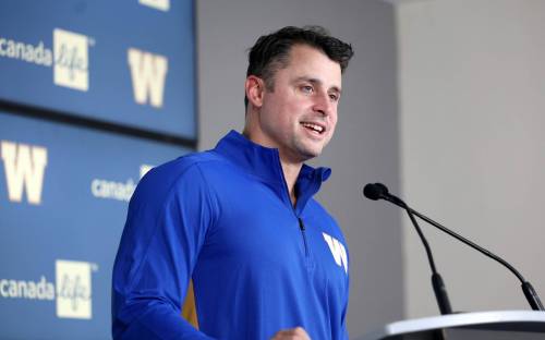 Ruth Bonneville / Free Press
                                Winnipeg Blue Bombers quarterback Zach Collaros said Tuesday that it&rsquo;s clear general manager Kyle Walters and head coach Mike O&rsquo;Shea tried to address the club&rsquo;s deficiencies with the team&rsquo;s off-season signings.