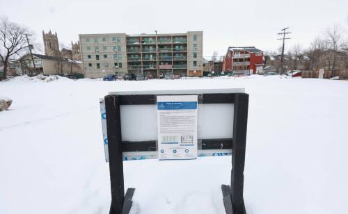 RUTH BONNEVILLE / FREE PRESS
                                Local developer Paragon Design Build originally agreed to include 38 affordable suites in the building but the number was cut to 18 on Monday.