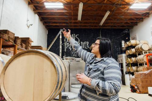 Natahsha Priya photo
                                Jenna Diubaldo travelled from Winnipeg to Vancouver to take Sons of Vancouver&rsquo;s distilling program.