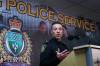Ruth Bonneville / Free Press LOCAL - WPS school threats Staff Sergeant Shaun Venn from the Community Relations Division gives update on recent threat investigations to harm a number of schools in Winnipeg at WPS HQ Wednesday. Feb 25th, 2026