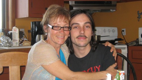 Nancy Saunders is pictured with her son Ben Brennan in this undated photo, Ben Brennan died by suicide in April 2023 at age 29. THE CANADIAN PRESS/Handout Nancy Saunders-(Mandatory Credit)