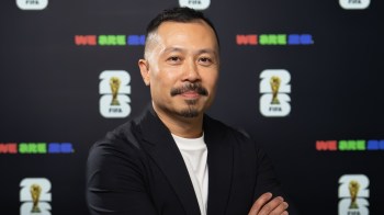 Vancouver artist Carson Ting, one of three artists behind the official 2026 FIFA World Cup poster, is shown in this undated handout photo. THE CANADIAN PRESS/Handout — FIFA (Mandatory Credit)