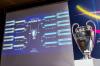 The group formations are shown after the UEFA Champions League knockout phase play-off draw, at the UEFA headquarters in Nyon, Switzerland, Friday, Jan. 30, 2026. (Martial Trezzini/Keystone via AP)