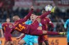 Roma's Donyell Malen in action during the Serie A soccer match between Roma and Cagliari, in Rome, Italy, Monday, Feb. 9, 2026. (Alfredo Falcone/LaPresse via AP)