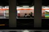 Women wait for the metro in Milan, Italy, Monday, Feb. 9, 2026. (AP Photo/Christophe Ena)