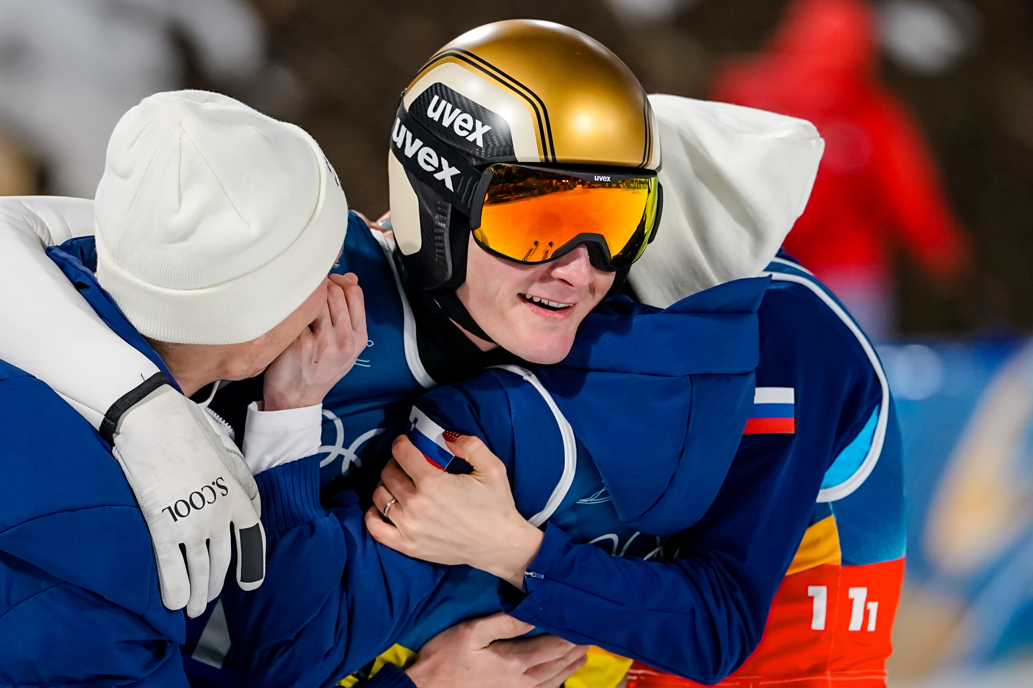 Slovenian siblings Domen and Nika Prevc win Olympic gold in ski