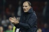 FILE - England's coach Thomas Tuchel applauds during the World Cup 2026 group K qualifying soccer match between Albania and England, in Tirana, Albania, Sunday, Nov. 16, 2025.(AP Photo/Vlasov Sulaj, File)