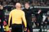 Leverkusen's head coach Kasper Hjulmand reacts during the German Bundesliga soccer match between Borussia Moenchengladbach and Bayer Leverkusen in Moenchengladbach, Germany, Saturday, Feb. 7, 2026. (AP Photo/Martin Meissner)